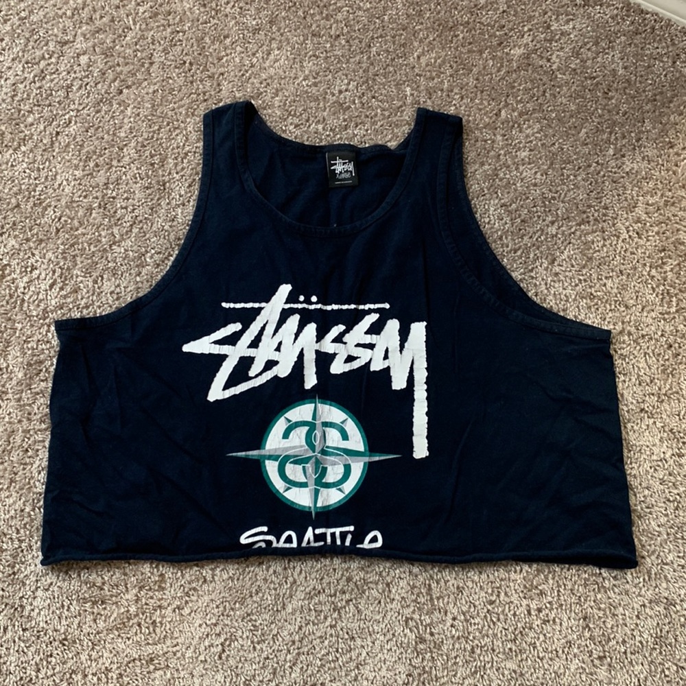 Stussy Seattle crop tank